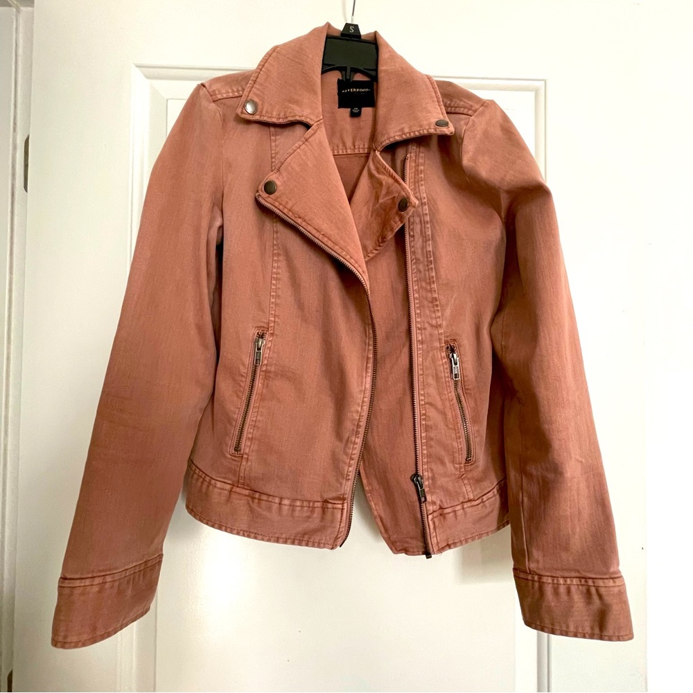 Liverpool jean jacket, size extra small